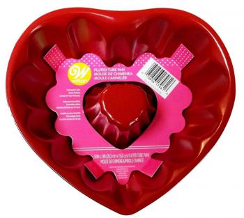 Forma metalowa w kszta�cie serca karbowanego - 2105-7961 - Wilton