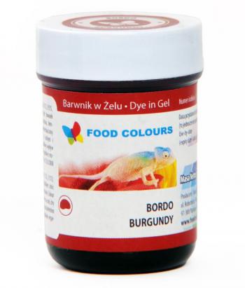 Barwnik spo�ywczy w �elu, bordowy (35 g) - Food Colours