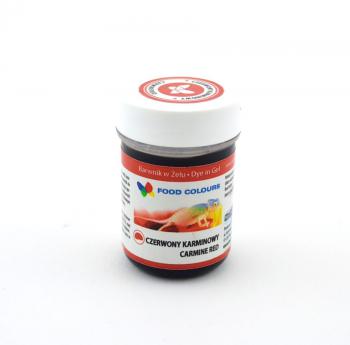 Barwnik spo�ywczy w �elu, czerwony karminowy (35 g) - Food Colours