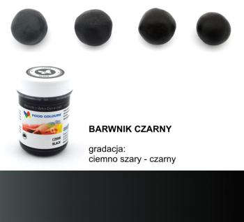 Barwnik spo�ywczy w �elu, czarny (35 g) - Food Colours