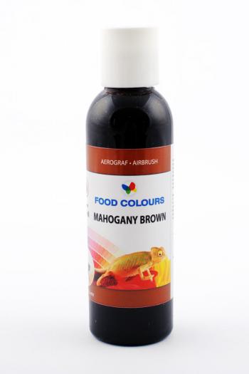 Barwnik w pynie do aerografu, mahoniowy brz (60 ml) - Food Colours