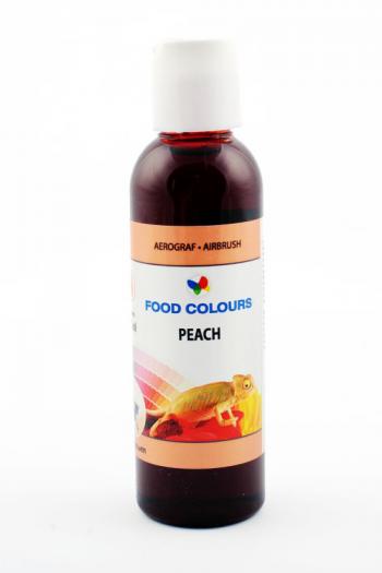 Barwnik w p�ynie do aerografu, brzoskwiniowy (60 ml) - Food Colours 