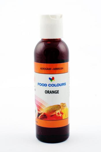 Barwnik w p�ynie do aerografu, pomara�czowy (60 ml) - Food Colours  