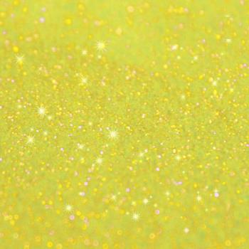 Brokat byszczcy do dekoracji, cytrynowy - Sparkle Range - Rainbow Dust