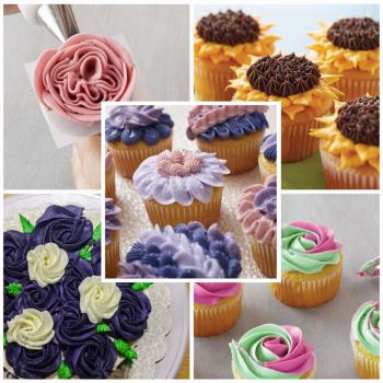 (b) 1 lipca  2023 - Niepor�t - Dekorowanie kremem ma�lanym - Wilton 