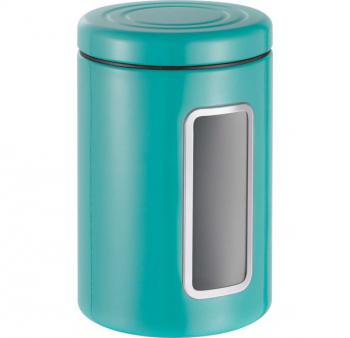 Pojemnik z okienkiem, turkusowy (pojemno��: 2 L) - Wesco - OTSW