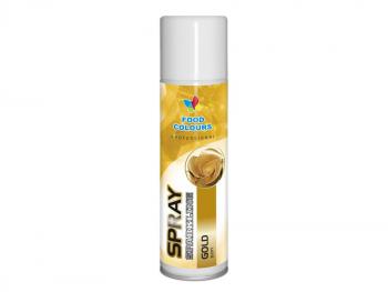 Barwnik w sprayu, z�oty New Gold (250 ml)  Food Colours