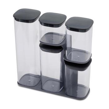 Pojemniki do przechowywania (5 sztuk) -  Podium - Joseph Joseph 