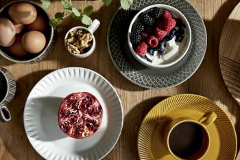 Talerz �niadaniowy, bia�y (�rednica 20 cm) - Caffee - Sagaform