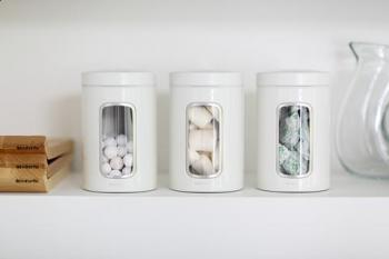 Pojemnik z okienkiem (3 szt. w komplecie), bia�y - Brabantia 