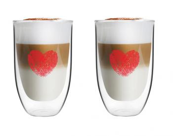 Szklanki (2 szt. x 350 ml) - Vita Heart - Vialli Design 