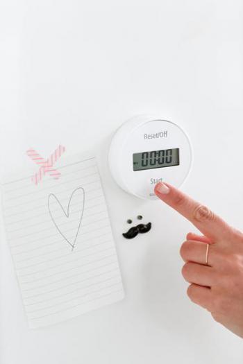 Timer, minutnik magnetyczny, bia�y - Tasty Colors - Brabantia 