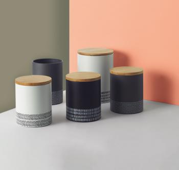 Pojemnik kuchenny (pojemno��: 1l.), czarny - Monochrome - Typhoon 