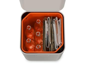 Kosz do segregacji odpad�w (pojemno��: 40l.), ko�� s�oniowa - Joseph Joseph