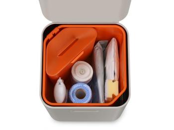 Kosz do segregacji odpad�w (pojemno��: 40l.), ko�� s�oniowa - Joseph Joseph