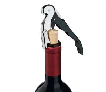 Korkoci�g barma�ski z no�ykiem do folii, dwustopniowy, 12 cm, szary - Puglia - Cilio