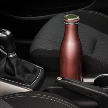 Butelka termiczna stalowa (pojemno��: 750 ml), r�owe z�oto - Lurch 