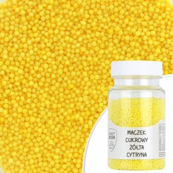 Posypka cukrowa, maczek ty cytrynowy (75 g) - SweetDecor