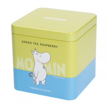 Herbata sypana, zielona, Moomin Green Tea Raspberry (100 g) - Teministeriet