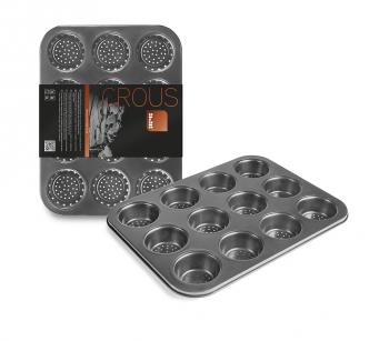 Forma do muffin�w perforowana - Ibili