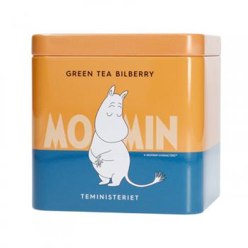 Herbata sypana, zielona, Moomin Green Tea Bilberry (100 g) - Teministeriet