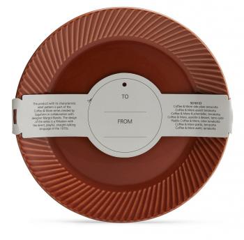 Talerz �niadaniowy, czerwony (�rednica 20 cm) - Caffee - Sagaform