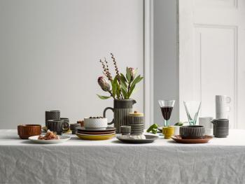 Talerz �niadaniowy, czerwony (�rednica 20 cm) - Caffee - Sagaform