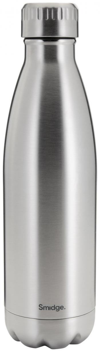 Butelka termiczna ze stali nierdzewnej (450 ml) - Steel - Smidge 
