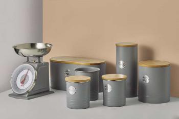 Pojemnik na narz�dzia kuchenne, szary - Typhoon