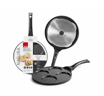 Patelnia do plack�w i omlet�w 4 gniazda - Natura - Ibili