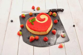 Forma silikonowa, serce (22 cm x 21 cm) - FlexiForm - Lurch