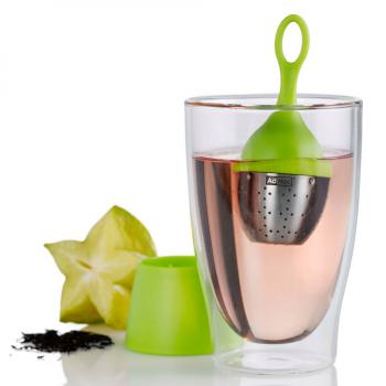 Zaparzacz p�ywaj�cy do herbaty FLOATEA, zielony - AdHoc