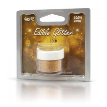 Brokat jadalny do dekoracji zoty - Edible Glitter - Rainbow Dust