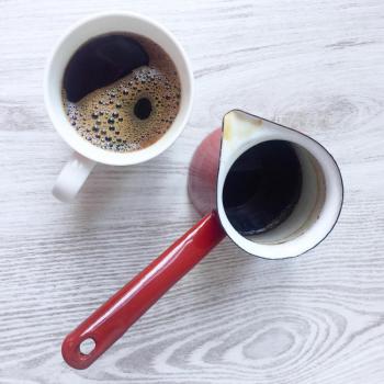 Garnuszek emaliowany do kawy po turecku (poj. 0,35 l) - Ibili - OTSW