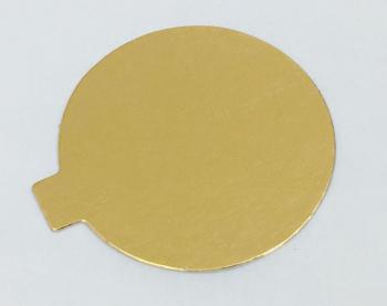 Bankiet�wka podk�ad z�oty pod monoporcje (10 cm) - AleDobre.pl