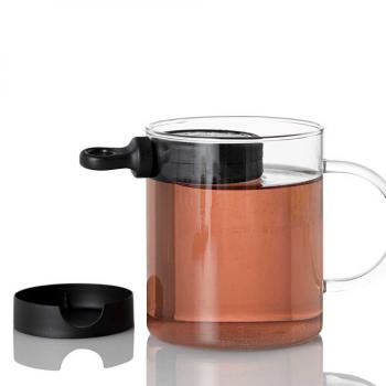 Zaparzacz magnetyczny do herbaty MagTea czerwony - AdHoc
