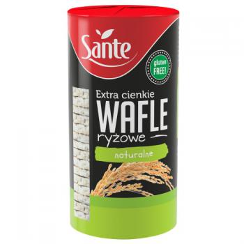 Wafle ry�owe naturalne extra cienkie (110 g) - Sante