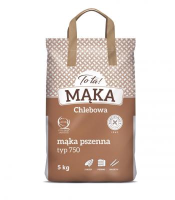 Mka pszenna typ 750 chlebowa 5 kg - ToTa!