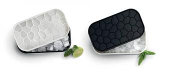 Foremka i pude�ko do lodu ICE BOX, czarne - Lekue