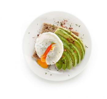 Foremka silikonowa do gotowania jajek w koszulkach, czerwona - Lekue