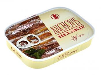 Anchovis Helskie w oleju (100g) - Develey