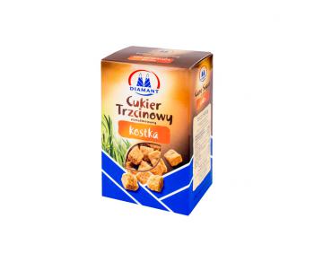 Cukier w kostkach trzcinowy nierafinowany (500 g) - Diamant