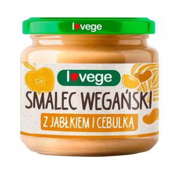 Smalec wegaski z jabkiem i cebulk (175g) -  Lovege - Sante

