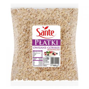 P�atki owsiane g�rskie b�yskawiczne (400 g) - Sante
