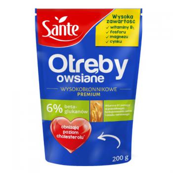 Otr�by owsiane wysokob�onnikowe (200 g) - Sante