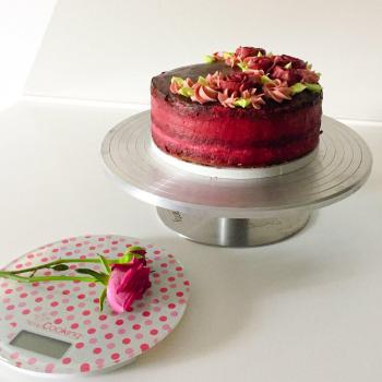 Talerz obrotowy metalowy do dekorowania  - Dorosiowe Ranty