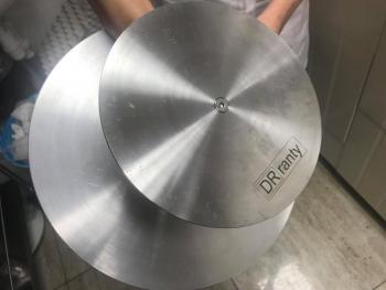 Talerz obrotowy metalowy do dekorowania  - Dorosiowe Ranty