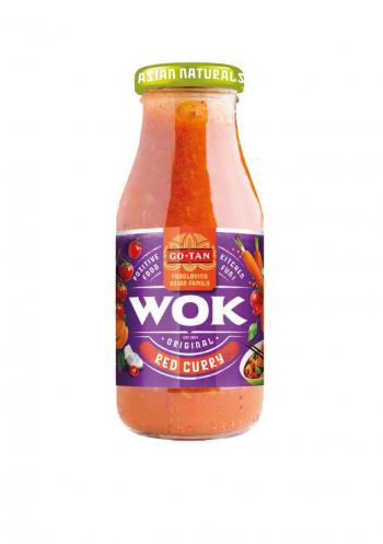 Sos do da z woka Red Curry (240 ml) - Go-Tan