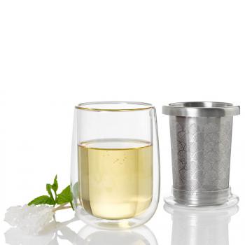 Szklanka z filtrem do herbaty (pojemno�� 400 ml) - Fusion Glass - AdHoc