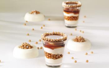 Posypka dekoracyjna z karmelowej czekolady - s�ony karmel (0,8 kg) - Callebaut 